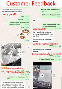 Film <span class=keywords><strong>de</strong></span> protection <span class=keywords><strong>de</strong></span> voiture noir mat auto-cicatrisant personnalisé 1,52*17m en PVC avec rejet UV à 99% et <span class=keywords><strong>IR</strong></span> à 90% - Vente chaude - Product Image 5