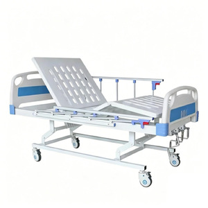 Cama de Hospital Manual Zetai Wanjia, Material ABS, Doble Manivela, Multifuncional, para Hogares de Ancianos y Cuidado en el Hogar - Product Image 1
