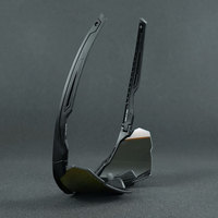 Lunettes de sport de sécurité ANSI Z87 UV400 avec verres interchangeables, monture TR90, en stock, vente en gros d'usine OEM, sans logo