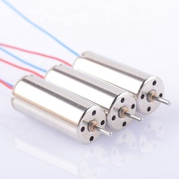 Miniatur elektrik 50000rpm tinggi, mainan Drone elektrik Dc tanpa inti, motor elektrik mikro 820 Rpm untuk