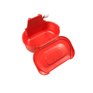 Boîte à appâts Shimano Cs 034n pour la pêche en eau douce, rouge, à suspendre à la taille, étanche, résistante à l'humidité, multi-usages, étui de rangement pour la pêche - Product Image 1