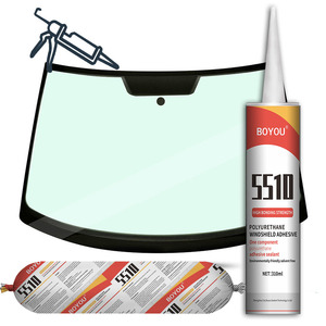 Tốt PU <span class=keywords><strong>Sealant</strong></span> cho xe kính chắn gió thay thế dính 600ml xúc xích xe kính chắn gió PU dính - Product Image 2
