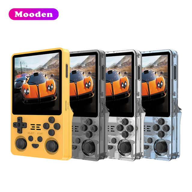 RGB20SX Handheld Game Console 4.0 Inch Screen Quad-core Linux 64GB 10000+ Games TV Output Portable Video Gaming Device