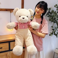 Ours en peluche créatifs super doux en gros, jouets en coton PP, anti-stress, grands ours en peluche pour couple, cadeau unisexe
