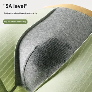 Boxer da <span class=keywords><strong>Uomo</strong></span> e Ragazzo a Vita Media in Cotone Viscosa, Fornitura ODM, Intimo Sportivo Confortevole, Traspirante e Antibatterico - Product Image 3