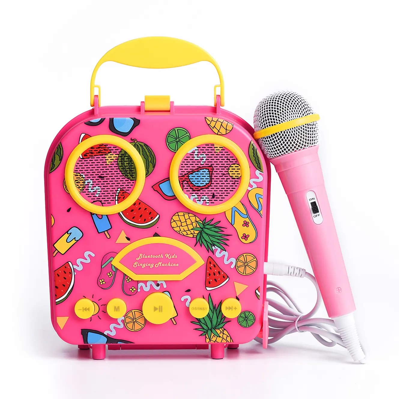 Musical instrument 2 mics toddler karaoke machine for kids girls karaoke machine educational speaker toy develop intelligence