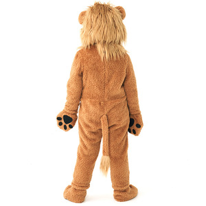 Costume enfant <span class=keywords><strong>roi</strong></span> <span class=keywords><strong>Lion</strong></span> anniversaire bébé enfants Animal carnaval Halloween Cosplay Costumes fantaisie film rôle combinaisons - Product Image 3