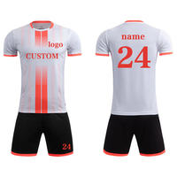 Ensemble de maillots de football personnalisés, uniforme d'équipe, kit rétro, maillots de football à séchage rapide, vente en gros, fabricant OEM