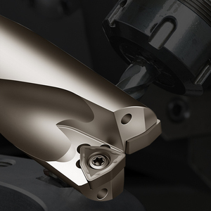 Broca de Carburo Sólido Jimmy con Insertos Intercambiables 2D-5D para CNC, Tipo U, para Refrigeración Interna, 200mm, para Perforación Profunda WCMT/WCMX - Product Image 3