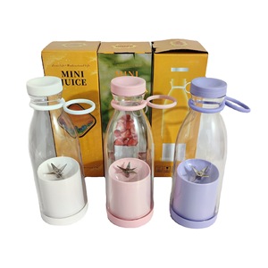 USB Rechargeable Mini Portable Juicer 6 Blades Multifunctional Fruit Blender Copper Plastic Body Battery Appliance <b>Car</b> Portable - Product Image 1