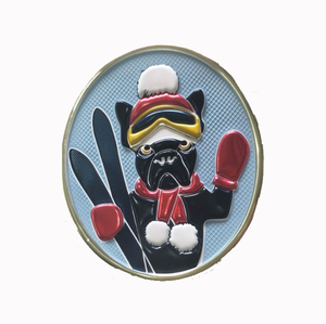 Đồ thể thao Huy hiệu vàng 3D chuyển nhiệt tùy chỉnh TPU vá huy hiệu da nhãn hiệu. - Product Image 2