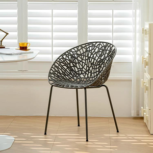 เก้าอี้พลาสติกกันน้ำสำหรับร้านอาหารสวนเฟอร์นิเจอร์กลางแจ้งเก้าอี้เลานจ์ลานโรงแรม - Product Image 2