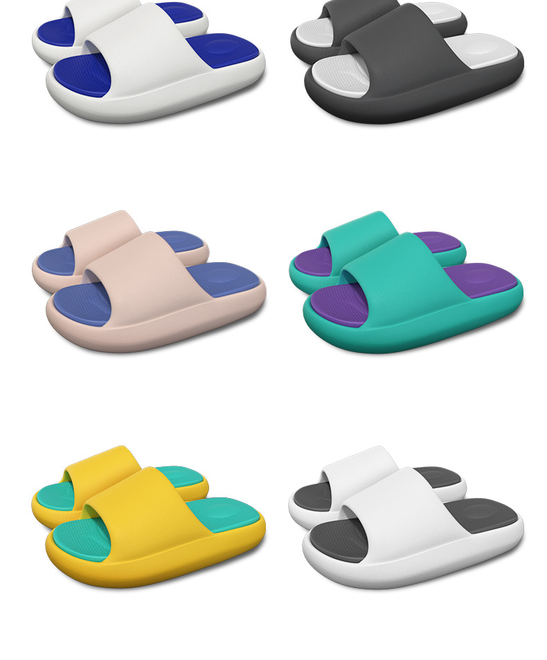 Women Thick Platform Cloud Slippers Indoor and Outdoor Anti-slip Soft Sole Slide Sandals