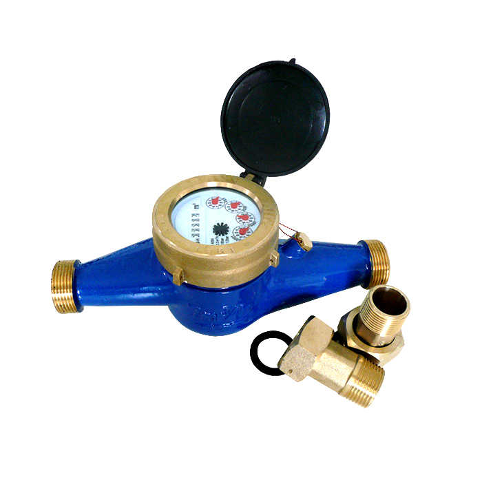 DN25mm Wireless Multi-jet Bronze Cold Water Meter