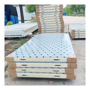 Chambre froide conteneurisée 20 pieds en panneaux sandwich polyuréthane PIR PUR PU avec système de fixation <span class=keywords><strong>Cam</strong></span> Lock, acier coloré ondulé 50/75MM - Product Image 1