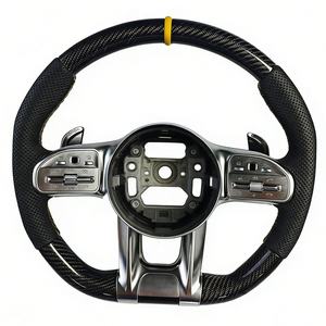 Volant personnalisé pour Mercedes Benz <span class=keywords><strong>AMG</strong></span> <span class=keywords><strong>GT</strong></span> W176 W202 W212 C43 C300 E211 GLC200 - Product Image 3