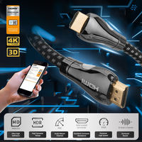 Câble HDMI 2.0 tressé haute vitesse 18 Gbps 0,5 m 1 m 1,5 m 1,8 m 2 m 5 m Câble HDMI 4K