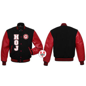 Chaqueta Universitaria Bordada para Mujeres Masonas, Héroines de Jericho |   Chaqueta Universitaria Bordada Masónica HOJ Personalizada para Mujer - Product Image 6