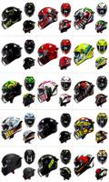 Casque de moto intégral professionnel pour la course sur circuit, homologué DOT, aérodynamique, avec grand spoiler, pour toutes les saisons