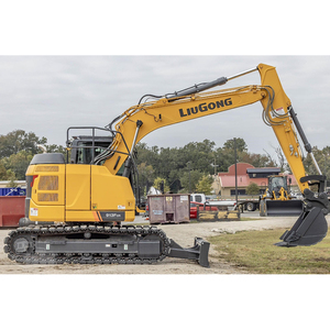 Excavadora de orugas 913FCR de 14 toneladas, modelo 2026, con radio compacto, excavadora hidráulica con motor Cummins, precio económico para sitios de trabajo urbanos - Product Image 1