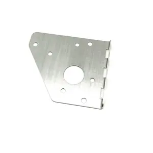 Servicio de corte por láser Fabricación de chapa metálica Placa de aluminio personalizada Procesamiento de corte por láser de chapa cepillado