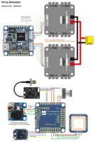 Controlador de Vuelo MATEKSYS H7A3-SLIM STM32H7A3 con Doble BEC, Blackbox de 128MB, CAN Bus, AT7456E OSD para Drones FPV y Aviones RC