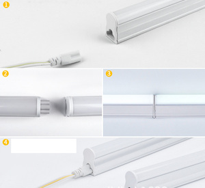 Lámpara <span class=keywords><strong>fluorescente</strong></span> superbrillante de ahorro de energía para el hogar, tira larga T5 de 600MM, <span class=keywords><strong>tubo</strong></span> de luz LED integrado - Product Image 4