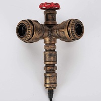 Plafonnier industriel suspendu rétro au design Vintage, style Steampunk, ampoules E27, Edison, luminaire décoratif d'intérieur, idéal pour un Loft