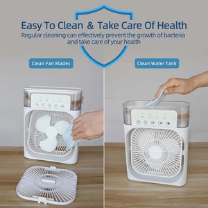 Ventilateur de climatisation, ventilateur de refroidissement domestique, humidificateur, brumisateur à <span class=keywords><strong>eau</strong></span>, ajoute <span class=keywords><strong>eau</strong></span> et glace - Product Image 2