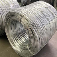 Cintres en fil de fer galvanisé à chaud durable de 2,7 mm, BWG8-BWG32, pour le stockage de vêtements lourds, vente au détail