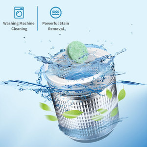 Tablettes nettoyantes écologiques jetables pour lave-linge, dissolvant les dépôts minéraux et éliminant les poils d'<span class=keywords><strong>animaux</strong></span> emprisonnés - Product Image 6