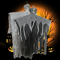 Modèle animatronique NED Moving Evil Ghost en plastique durable, certifié CE ISO9001, pour Halloween, maison hantée intérieure, escape room