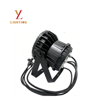 Projecteur LED PAR 54x3W RGBW multicolore à intensité variable, étanche IP65, DMX, pour éclairage de scène