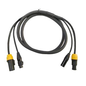 RVV 3CX2.5mm2 Câble combiné d'alimentation True1 et <span class=keywords><strong>DMX</strong></span> 5 broches Câble combiné PowerCon True1 et <span class=keywords><strong>DMX</strong></span> 5 broches mâle vers femelle - Product Image 2