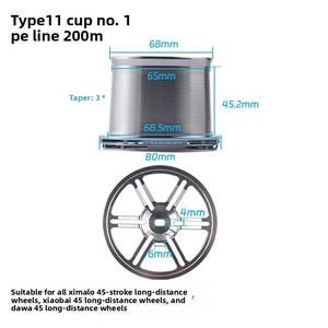 <span class=keywords><strong>Moulinet</strong></span> <span class=keywords><strong>de</strong></span> pêche spinning Dracula en alliage <span class=keywords><strong>de</strong></span> magnésium, bobine peu profonde sans interstice, pour lancer lent, la pêche en surfcasting <span class=keywords><strong>de</strong></span> plage - Product Image 4