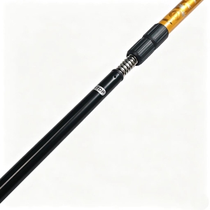 Bastón de Senderismo de Aleación de Aluminio Ajustable y Ligero con Empuñadura Ergonómica y Correa <span class=keywords><strong>para</strong></span> la Muñeca - Product Image 4