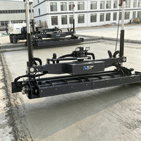 Machine à laser télescopique robuste pour le nivellement du béton, moteur diesel 35 kW, pour projets de sols industriels
