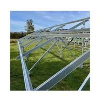 Estructura de Montaje en Suelo para Paneles Solares, Preensamblada, Galvanizada, en Oferta