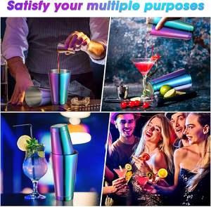 Juego de Coctelera Boston de Acero Inoxidable con Logotipo Personalizado, Innovador y a Buen Precio - Product Image 6