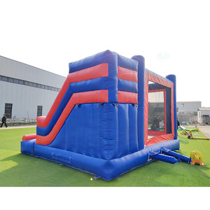 Popolare Castello Gonfiabile Rosso per Feste, Divertente Castello Rimbalzante con Scivolo, Castello Gonfiabile per Saltare - Product Image 6