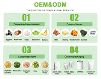 Fruits secs mélangés, chips de légumes, aliments de loisirs sains, vente en gros, snacks transformés VF, chips de banane frites sous vide, saveurs OEM