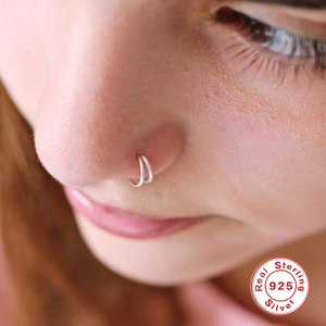Anneau de nez personnalisé ROXI en argent sterling S925 pour piercing corporel - Product Image 5