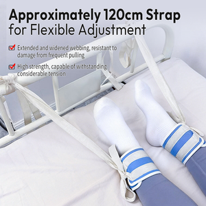 Dispositifs d'immobilisation des membres médicaux, bleus et blancs, adaptés aux patients souffrant de symptômes de viol et offrant une immobilisation - Product Image 6
