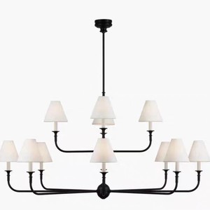 Lustre de salon en cuivre massif American Vc1:1 <span class=keywords><strong>Piaf</strong></span>, lampe minimaliste de designer pour villa, salle à manger, chambre à coucher - Product Image 2