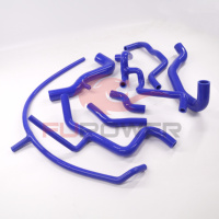 Tuyau de radiateur en silicone haute température pour VW Corrado VR6 2.8L 1992-1997, pièce de rechange