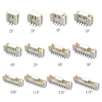 Connecteurs à broches horizontaux et verticaux, pas de 1,0/1,25/1,5/2,0/2,5 mm, connecteur wafer pour carte à carte
