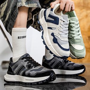 Zapatillas de correr para <span class=keywords><strong>hombre</strong></span>, zapatillas de <span class=keywords><strong>tenis</strong></span> para <span class=keywords><strong>hombre</strong></span>, zapatillas de moda transpirables ligeras, zapatillas antideslizantes para entrenamiento, zapatillas de gimnasio para <span class=keywords><strong>hombre</strong></span> - Product Image 3