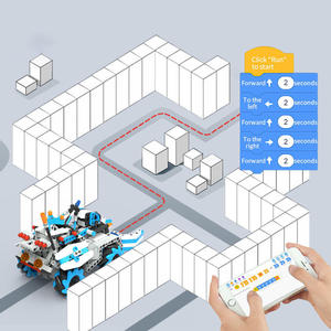 <span class=keywords><strong>2</strong></span>.4G RC Robot Brinquedos Futebol Brinquedo Controle Remoto Futebol Jogo Programação RC Building Blocks Brinquedos 489PCS - Product Image 5