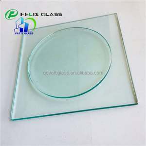 Utilisation semi-circulaire de vitrail en verre trempé ovale demi-rond pour porte - Product Image 2