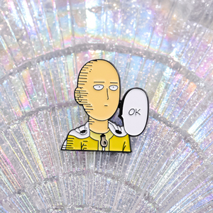 Sming pins một cú đấm huy hiệu siêu nhân phim hoạt hình dễ thương <span class=keywords><strong>Pin</strong></span> Cá Nhân sáng tạo huy hiệu quần áo ba lô phụ kiện trang sức - Product Image 5